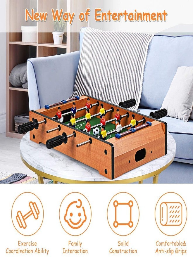 Kitmeer Mid-Sized Foosball, Mini Football, Table Soccer Game, 4 Rods, 20 Inches (50 Cms) - Best for Kids Game Gift - Image 2